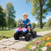 6V Kids Ride-On Quad Bike - Pink | Music and LED Headlights AIYAPLAY - Little and Giant Explorers AIYAPLAY