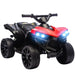 6V Kids Ride-On Quad Bike - Red | Music and LED Headlights AIYAPLAY - Little and Giant Explorers AIYAPLAY