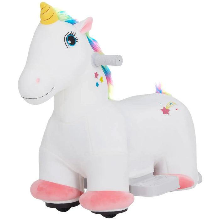 6V Kids Ride-On Unicorn | Magical Electric Adventure - Little and Giant Explorers AIYAPLAY