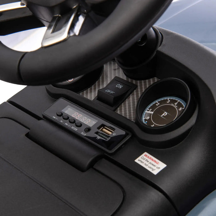 6V Land Rover Licensed Kids Electric Car - Light Blue | Dual Driving Modes AIYAPLAY - Little and Giant Explorers AIYAPLAY