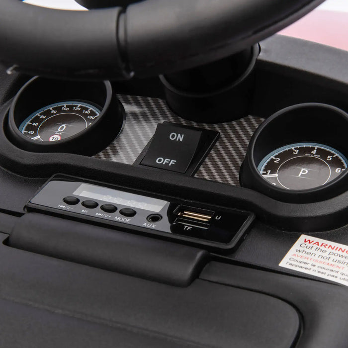 6V Land Rover Licensed Kids Electric Car - Red | Dual Driving Modes with Interactive Features AIYAPLAY - Little and Giant Explorers AIYAPLAY