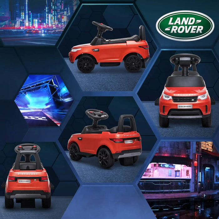 6V Land Rover Licensed Kids Electric Car - Red | Dual Driving Modes with Interactive Features AIYAPLAY - Little and Giant Explorers AIYAPLAY