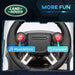 6V Land Rover Licensed Kids Electric Car - White | Dual Driving Modes with Lights and Music AIYAPLAY - Little and Giant Explorers AIYAPLAY