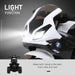 6V black BMW kids electric motorbike with realistic lights and sounds, front view