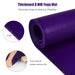6x4ft Large Yoga Mat – Purple | Double-Sided Non-Slip PVC Mat - Waterproof COSTWAY - Little and Giant Explorers