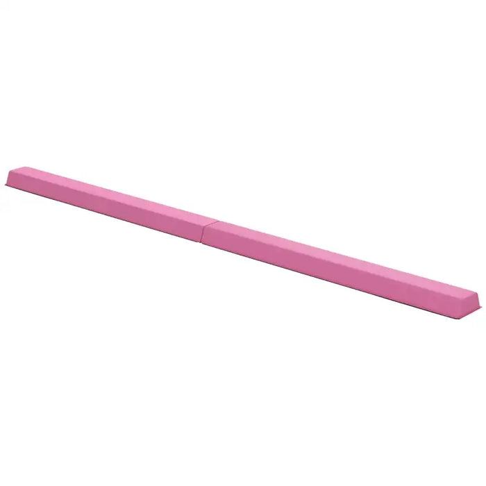 7.7ft Foldable Gymnastics Balance Beam - Pink | Non-Slip Base SPORTNOW - Little and Giant Explorers SPORTNOW