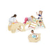 7-in-1 Indoor Wooden Foldable Climbing Toys - Little and Giant Explorers Costway