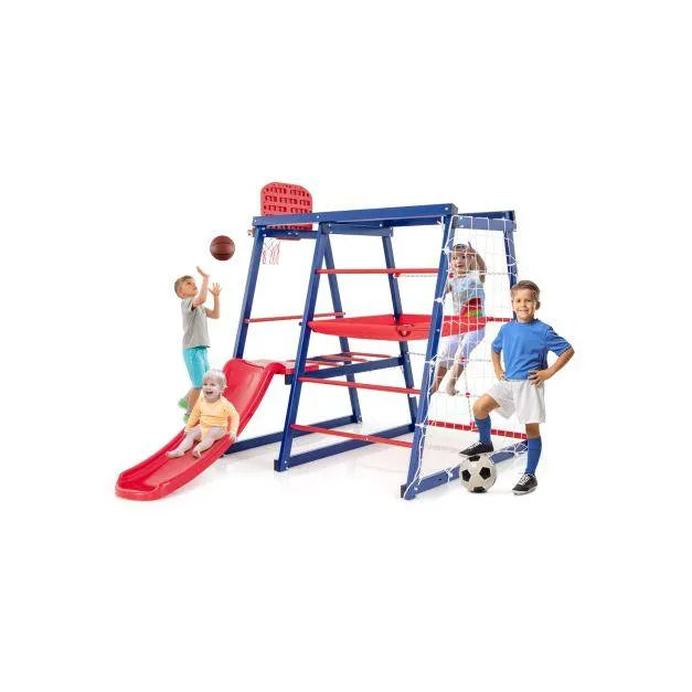 7-in-1 Jungle Gym Set - Little and Giant Explorers Costway