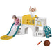 7-in-1 Toddler Slide with Basketball Hoop - Little and Giant Explorers AIYAPLAY