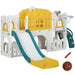 7-in-1 Toddler Slide with Basketball Hoop - Little and Giant Explorers AIYAPLAY