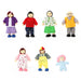 7-Piece Happy Family Wooden Doll Set | Role Play Toy Figures - Colourful Flexible Dolls SOKA® - Little and Giant Explorers SOKA Play Imagine Learn