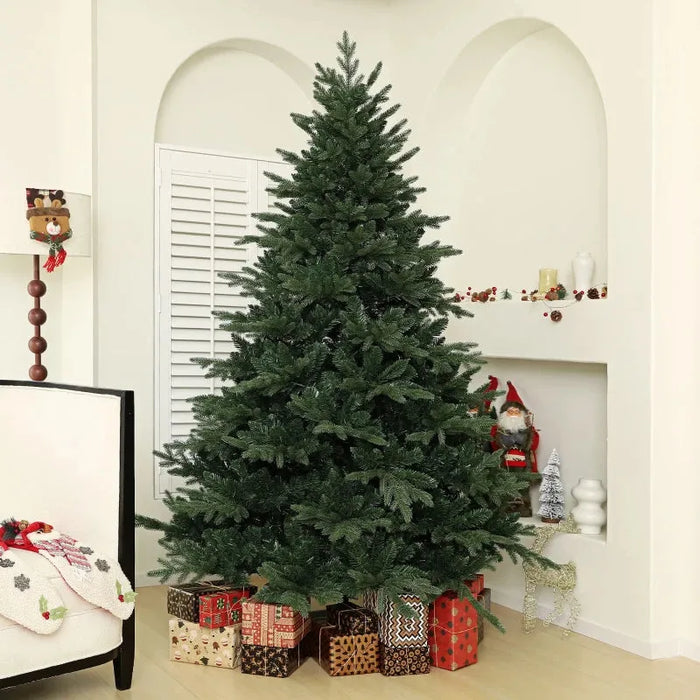 7FT Artificial Spurce Christmas Tree with 3116 Branch Tips - Little and Giant Explorers HOMCOM