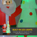 7FT Christmas Inflatable Santa Claus and Christmas Tree - Little and Giant Explorers HOMCOM