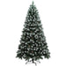 7FT Snow-Dipped Artificial Pine Christmas Tree - Little and Giant Explorers HOMCOM