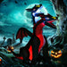 7FT Tall Halloween Inflatable Dragon with 2 Heads and LED Lights - Little and Giant Explorers HOMCOM