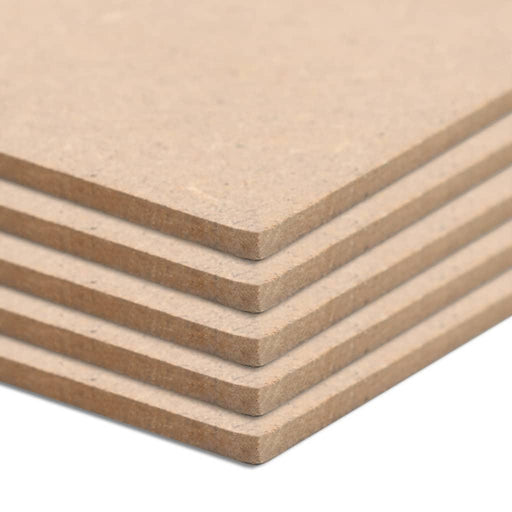 8 - 12mm MDF Sheets - Square - 60 x 60cm - Little and Giant Explorers vidaXL