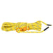 8 - 4m Tent Guy Ropes with Spanners - Yellow - Reflective - 4mm - Little and Giant Explorers vidaXL