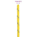 8 - 4m Tent Guy Ropes with Spanners - Yellow - Reflective - 4mm - Little and Giant Explorers vidaXL