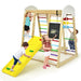 8-in-1 Climbing Activity Centre – Multi-Colour Wooden Indoor and Outdoor Playset | COSTWAY - Little and Giant Explorers Costway