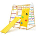 8-in-1 Colourful Jungle Gym Playset with Monkey Bars and Climbers - Little and Giant Explorers Costway