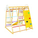 8-in-1 Colourful Jungle Gym Playset with Monkey Bars and Climbers - Little and Giant Explorers Costway