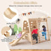 8-in-1 Wooden Indoor Playground - Little and Giant Explorers Costway
