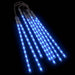 8 Meteor Lights 192 Blue LEDs 30cm - Little and Giant Explorers vidaXL