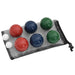 8 Piece Bocce Ball Set with Carrying Bag - Little and Giant Explorers vidaXL