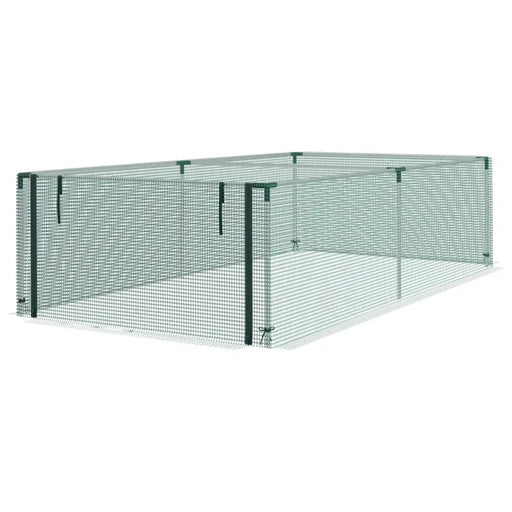 8' x 4' Plant Protection Cage with Door - Little and Giant Explorers Outsunny