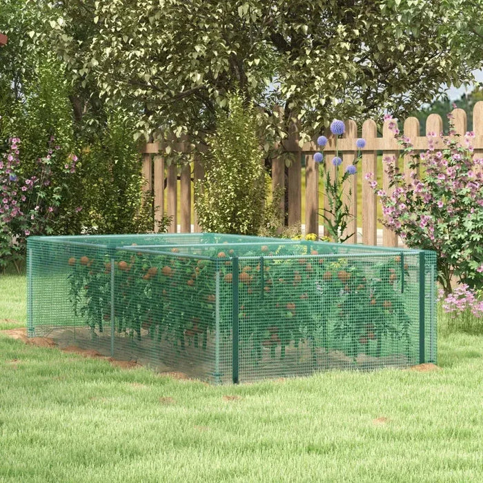 8' x 4' Plant Protection Cage with Door - Little and Giant Explorers Outsunny