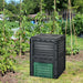 80-Gallon Compost Bin – Outdoor Garden Composter | Aeration Vents COSTWAY - Little and Giant Explorers Costway