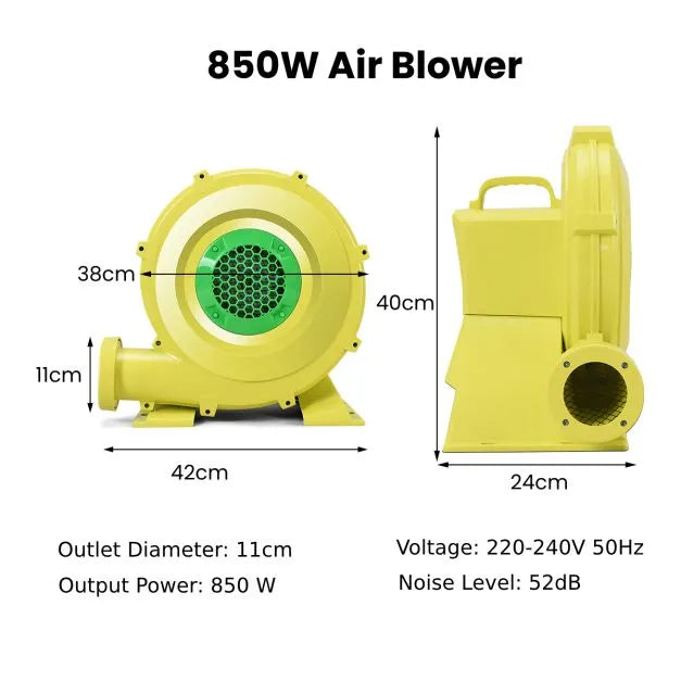 850W High-Performance Inflatable Blower - Little and Giant Explorers Costway