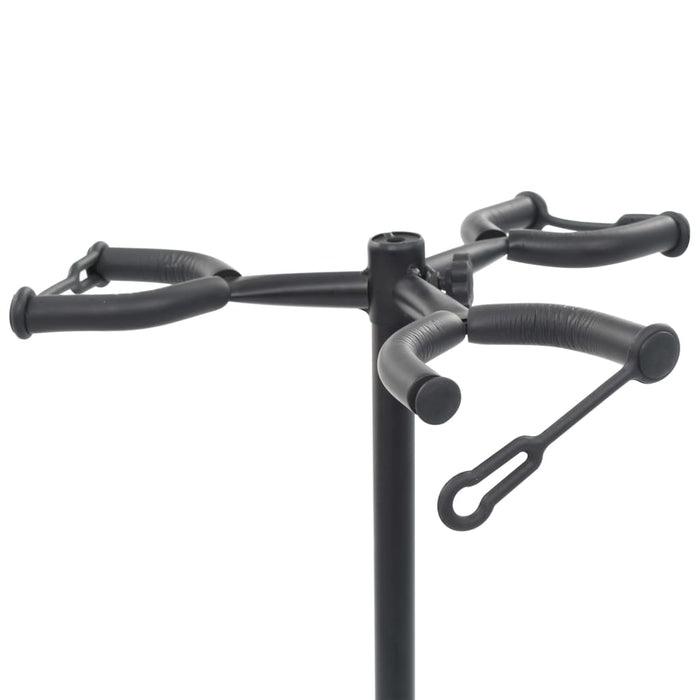 Tripod Guitar Stand in Black and Steel