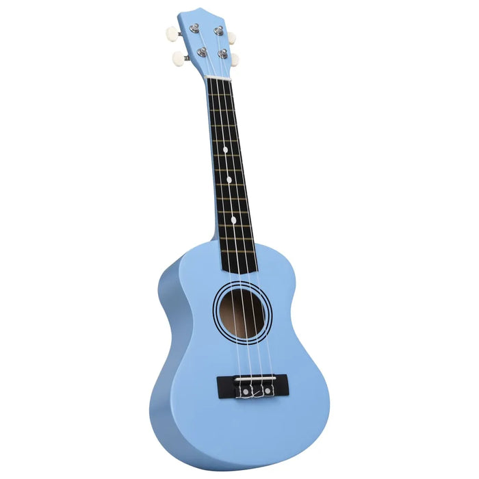 Soprano Ukulele Set with Bag for Kids in Baby Blue 21"