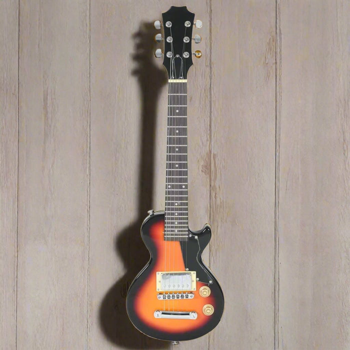 Electric Guitar for Kids with Bag in Brown and Black 3/4 30"