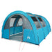 Blue Taffeta Camping Tent (4 persons) - Little and Giant Explorers vidaXL