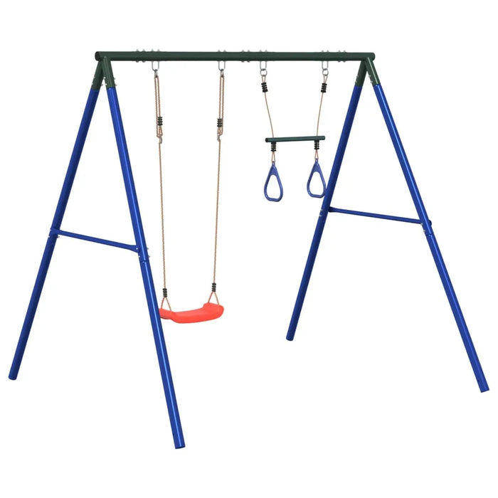 Outdoor Swing Set with Swing and Trapeze - Little and Giant Explorers vidaXL