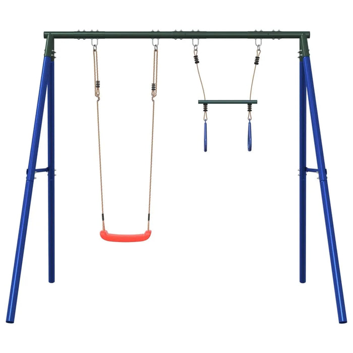 Outdoor Swing Set with Swing and Trapeze - Little and Giant Explorers vidaXL