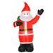 8FT Christmas Inflatable Santa with LED Lights - Little and Giant Explorers HOMCOM