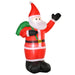 8FT Christmas Inflatable Santa with LED Lights - Little and Giant Explorers HOMCOM