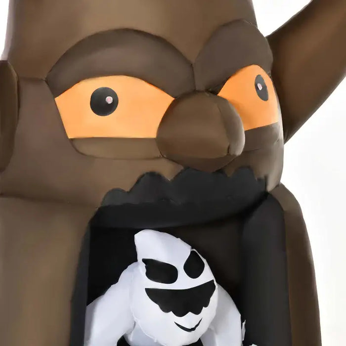 8ft Inflatable Halloween Ghost Tree with LED Lights | Weather-Resistant Outdoor Decoration HOMCOM - Little and Giant Explorers HOMCOM