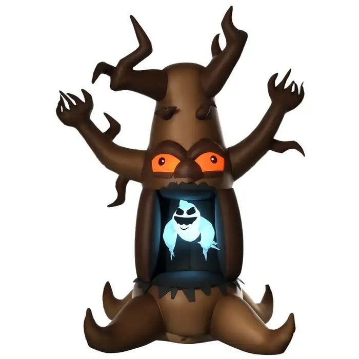 8ft Inflatable Halloween Ghost Tree with LED Lights | Weather-Resistant Outdoor Decoration HOMCOM - Little and Giant Explorers HOMCOM