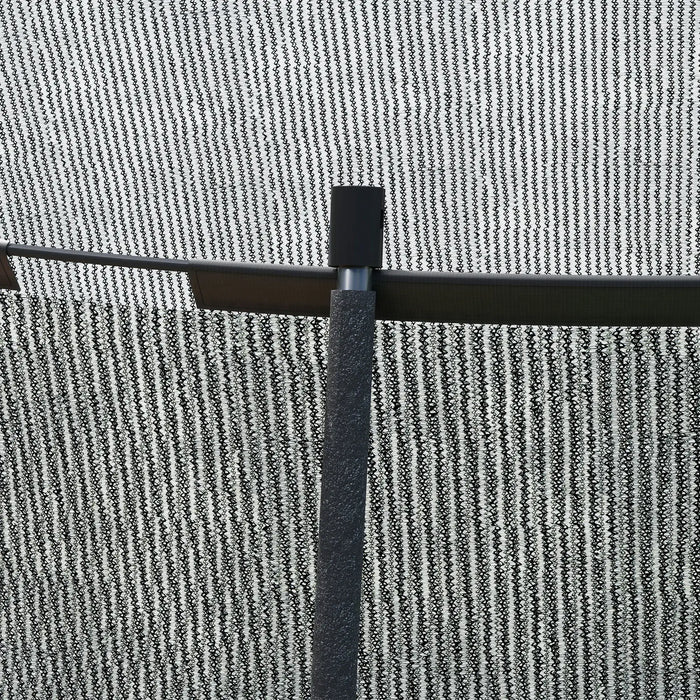 8ft Trampoline with Safety Net – Black | Outdoor Garden Trampoline - 120kg Capacity SPORTNOW - Little and Giant Explorers SPORTNOW