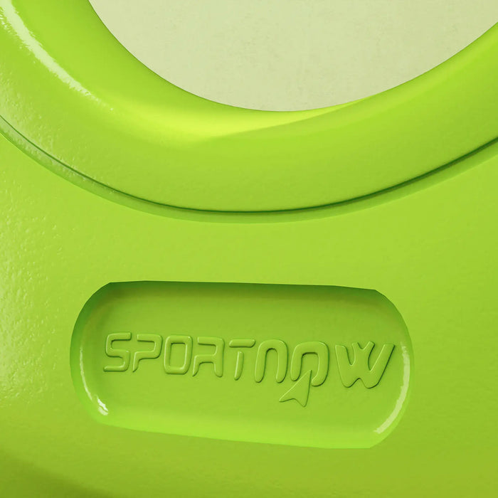 8kg Kettlebell – Green | Sand-Filled with Wide Non-Slip Handle SPORTNOW - Little and Giant Explorers SPORTNOW