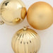 9-Piece Modern Christmas Bauble Set – Gold Collection | Shiny, Matte and Pumpkin Designs VIDAXL - Little and Giant Explorers vidaXL