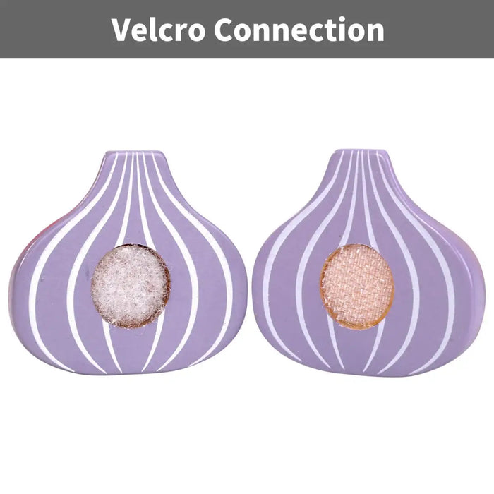 9-Piece Wooden Vegetable Cutting Playset | Pretend Food Set with Knife, Peeler and Chopping Board SOKA® - Little and Giant Explorers SOKA Play Imagine Learn