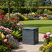 Garden Storage Box in Anthracite 90 L - Little and Giant Explorers vidaXL