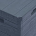 Garden Storage Box in Anthracite 90 L - Little and Giant Explorers vidaXL