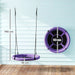 100cm Diameter Nest Swing Seat for Kids in Purple - Little and Giant Explorers AIYAPLAY