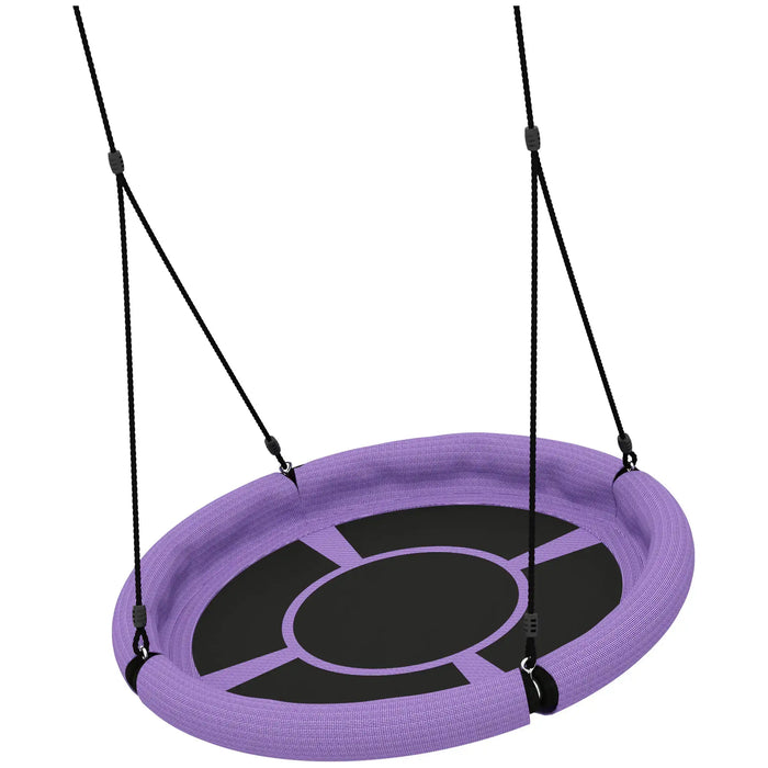 100cm Diameter Nest Swing Seat for Kids in Purple - Little and Giant Explorers AIYAPLAY